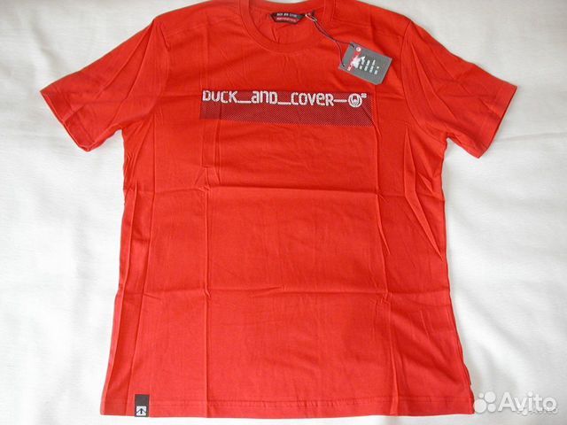 Футболка Duck and Cover Англия р. XL(48-50) Футболка Duck and Cover Англия р. XL(48-50)