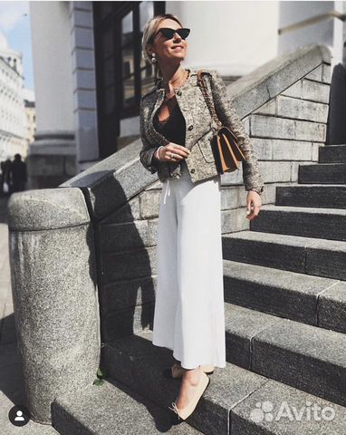 Шикарный твидовый комплект Zara