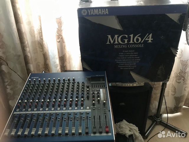 Yamaha пульт микшерный 166 FX Yamaha пульт микшерный 166 FX