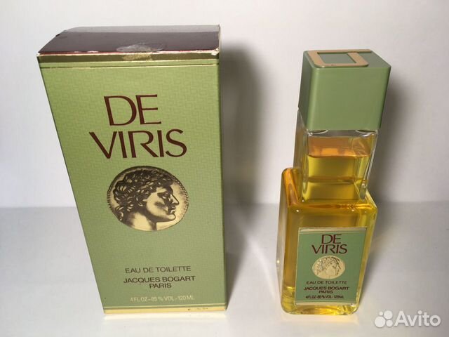 Винтажный мужской парфюм Де Вирис De Viris Богарт