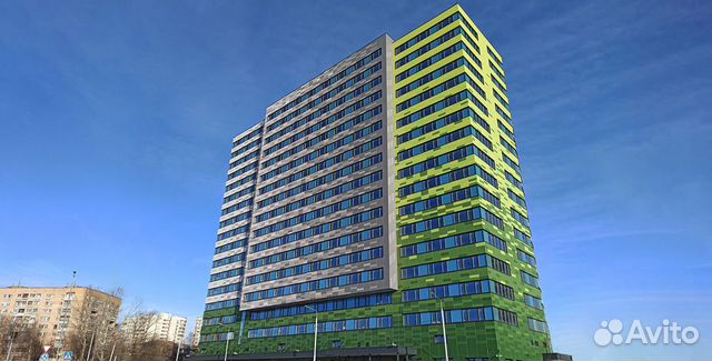 Студия, 23.4 м², 17/17 эт. Студия, 23.4 м², 17/17 эт.