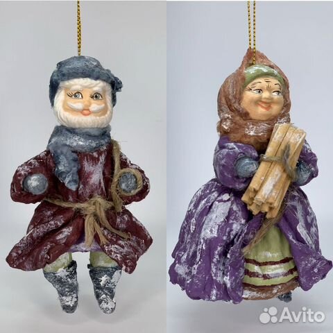 Новогодние Игрушки Из Ваты Купить