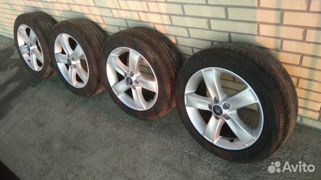 Комплект колес в сборе для Ford r17 5x108 Комплект колес в сборе для Ford r17 5x108