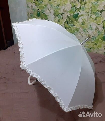 Зонт белый