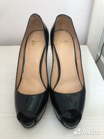 Туфли кожаные Nando Muzi. размер 38