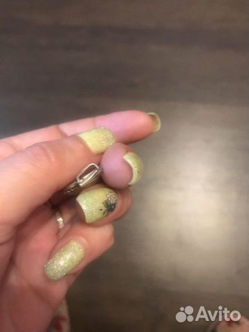 Подвеска кулон серебро СССР Агат