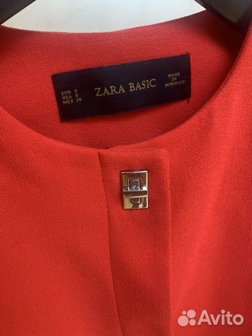 Пиджак Zara малиновый
