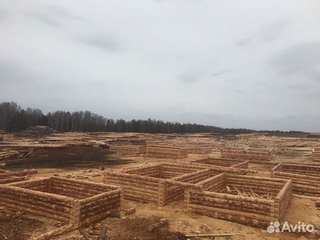 Срубы домов, бань из зимнего леса Срубы домов, бань из зимнего леса