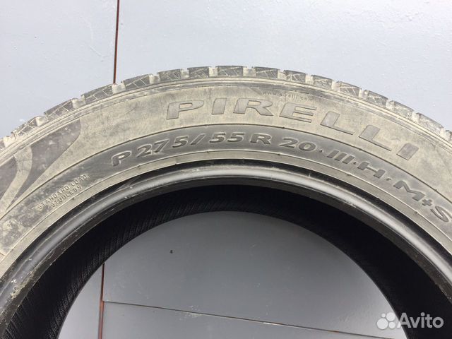 Комплект шин Pirelli 275/55R20