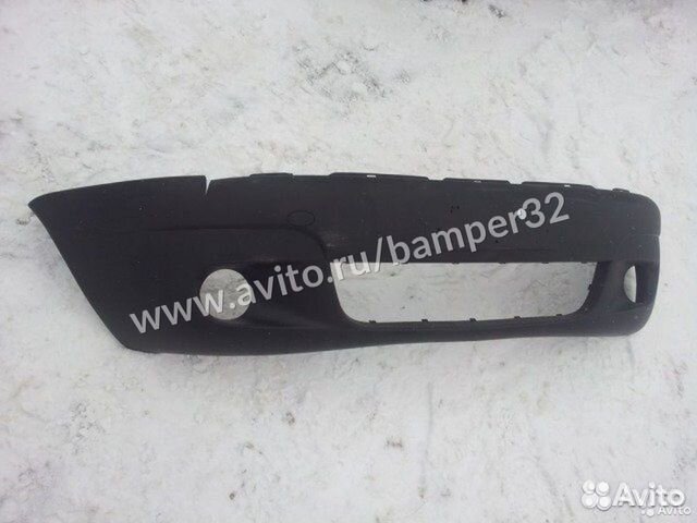 Бампер Матиз передний неокрашенный