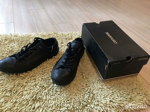 Кеды кожаные converse размер 38