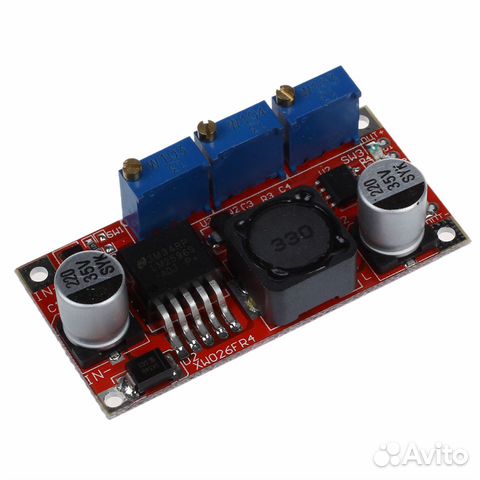 LM2596 DC-DC понижающий преобразователь