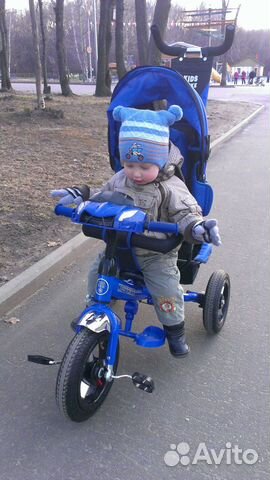 Детский трехколесный велосипед Детский трехколесный велосипед