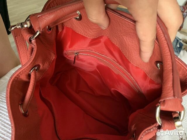 Кожаная женская сумка