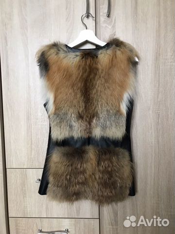 Жилет из лисы Жилет из лисы