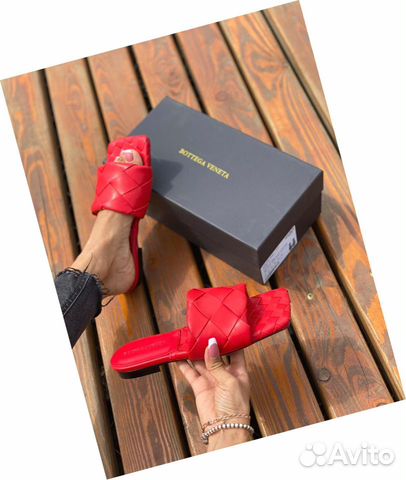 Сланцы Bottega Veneta Сланцы Bottega Veneta