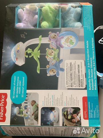 Мобиль Fisher Price “Мечты о бабочках»