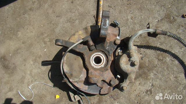 Кулак поворотник левый Hyundai Accent 2001-2010 г Кулак поворотник левый Hyundai Accent 2001-2010 г