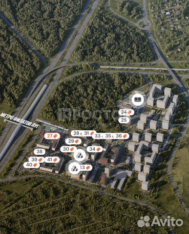 1-к квартира, 35.8 м², 9/15 эт. 1-к квартира, 35.8 м², 9/15 эт.