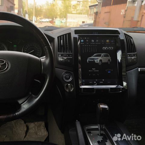 Штатная магнитола Toyota Land Cruiser 200 Штатная магнитола Toyota Land Cruiser 200