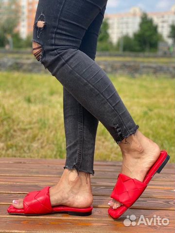 Bottega veneta шлепанцы