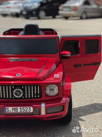 Детский электромобиль Mercedes G63 полный привод
