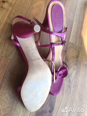 Босоножки Kenzo Италия 40 р., оригинал, как новые
