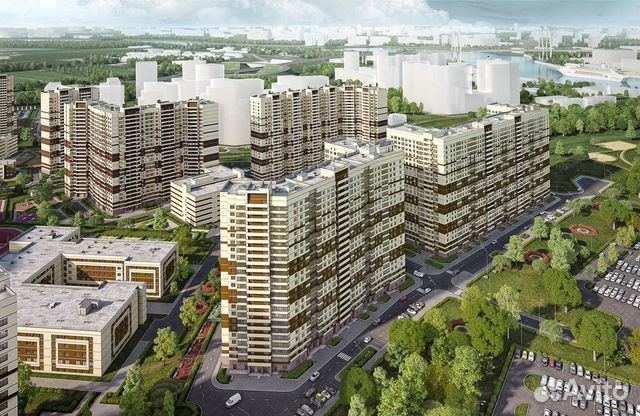1-к квартира, 31.3 м², 1/24 эт.
