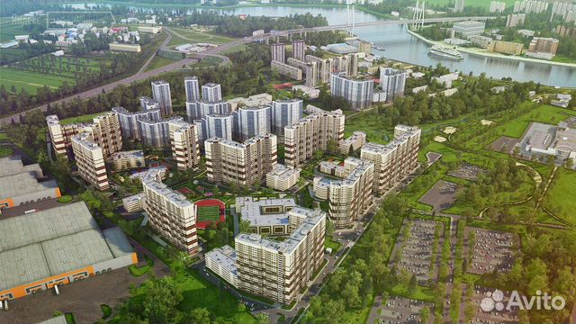 2-к квартира, 58.9 м², 1/24 эт.