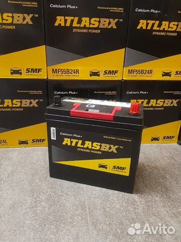 Аккумулятор Atlas 45ah 55B24L Корея