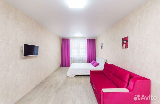 

Квартира-студия, 30 м², 1 кровать