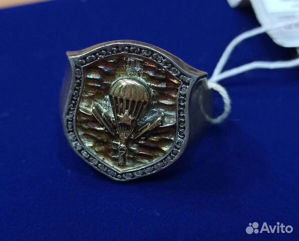 Перстень вдв серебро