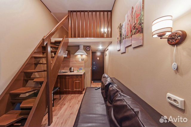 

Квартира-студия, 15 м², 2 кровати