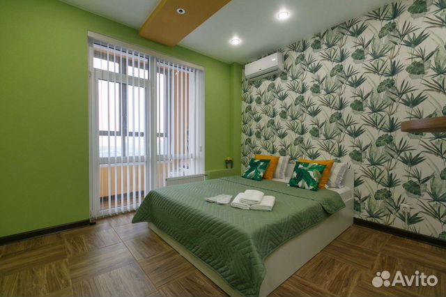 

Квартира-студия, 28 м², 2 кровати