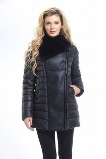 Новый пуховик дубленка