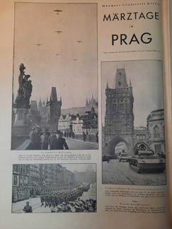 Немецкий журнал 1939 год Аншлюс Мемеля 3 рейх