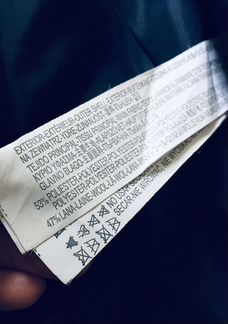 Пальто шерстяное