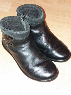 Ботинки школьные кожа 31(20,5) утепленные