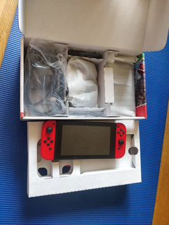 Nintendo Switch Red прошита 500гб/sx os/sx core
