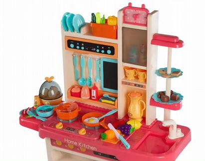 Детская Кухня kitchen 889-162 Вода, Пар,Музыка, Яй