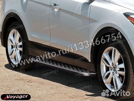 Комплект порогов Hyundai Santa Fe 2012 - 2015