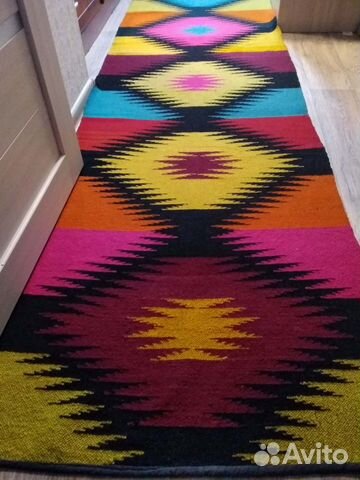 Половики из овечьей шерсти домотканые