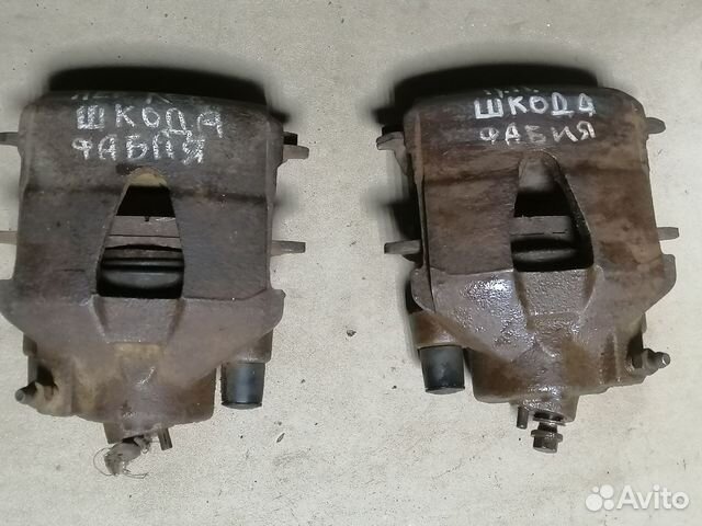 Суппорт тормозной перед. для Skoda Fabia 1999-2007