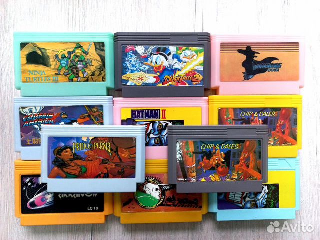 40 Картриджей Dendy (+ Steepler)