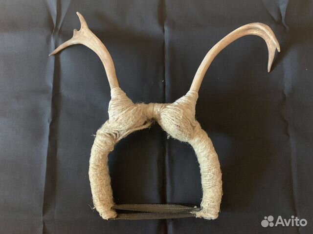 Ободок обрядовый рога оленя шаманизм