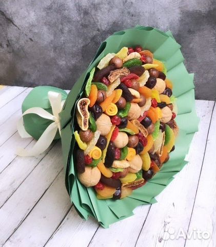 Букеты из сухофруктов/букеты из орехов