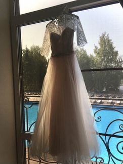 Свадебное платье и фата (комплект)