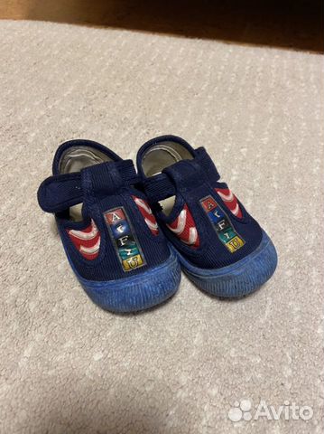 Сандали детские тряпичные