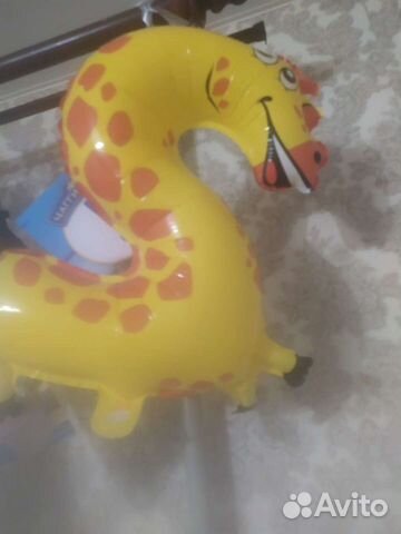 Шарик двоечка в виде жирафа