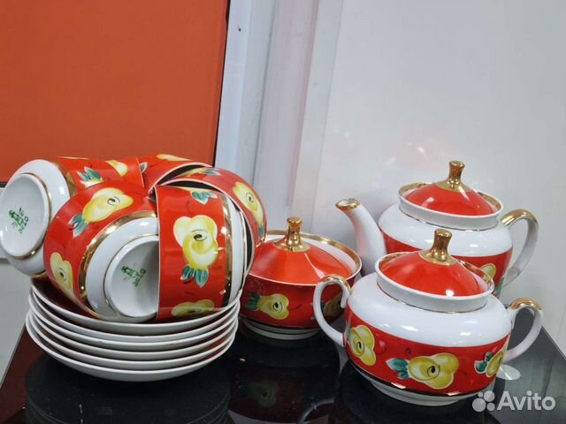 Чайный сервиз, Яблоневый цвет